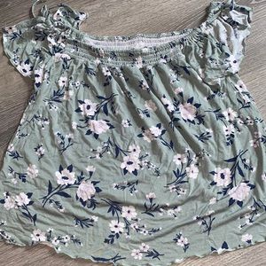 Off the shoulder top